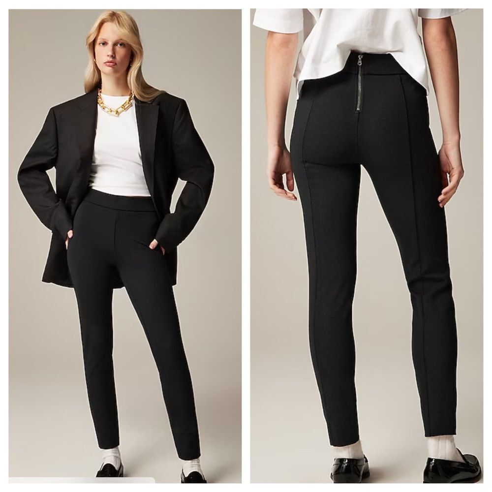 J. Crew Pixie pant in stretch ponte. Size XL.